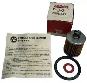 AC Delco Gas Fuel Filter KIT PART # FS-2 , 854347 - Picture 1 of 2