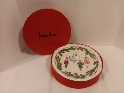 Neiman Marcus Nutcracker Salad/Dessert Plates 4 pc box set NIB - Image 1 of 4