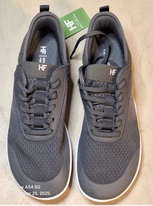 Hike Footwear Mens HF Stride Barefoot Shoes Dark Gray Sz 44 US 11-11.5 NWT - Picture 1 of 9