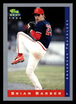 1993 Classic Best #124 Brian Barber MINOR LEAGUE ROOKIE *235 - Image 1 of 2