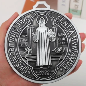 Casa Benedizione e Protezione 5" Grande Statua Medaglia San Benedetto, Meda San Benedetto - Foto 1 di 12