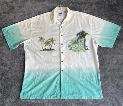 Camisa Buffett Vintage MARGARITAVILLE JIMMY XXL Blanca 2005 Pirata Aloha Hawaiana Foto 1 de 4