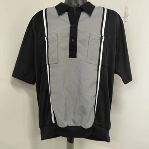 Classics by Palmland Poloshirt Herren Gr. Large schwarz Hahnentritt gebändert Taille  - Bild 1 von 17