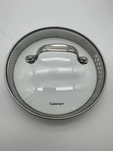 Cuisinart Coperchio di Ricambio in Vetro Temperato 7” ID 7,5” OD Cerchio Colino Inox - Foto 1 di 8