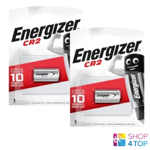 2 Energizer Cr2 Lithium Battery 3V Elcr2 Cr17355 1Cr2 Dlcr2 1Bl Exp 2033 New - Picture 1 of 1