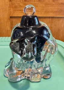 MARK J SUDDUTH Art Glass SCULPTURE Signed PERFUME BOTTLE - Picture 1 of 10