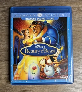Disney Beauty Beast Diamond editions BLU-RAY + DVD Bluray 3 Disc - Picture 1 of 5