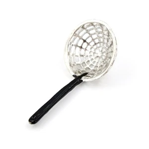 Dollhouse Miniature 1:12 Kitchen Decor Toy Kitchen Metal Colander Length RI - Picture 1 of 6