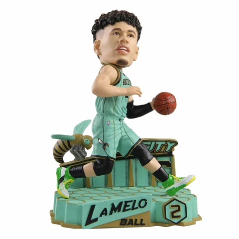 LaMelo Ball Charlotte Hornets City Jersey Bobblehead NBA Basketball Cover