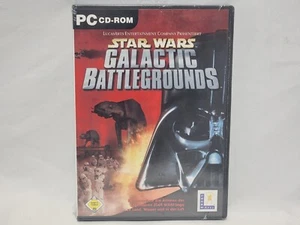 NEW German Version Star Wars Galactic Battlegrounds PC Game SEALED Deutsche 2001 - Picture 1 of 12