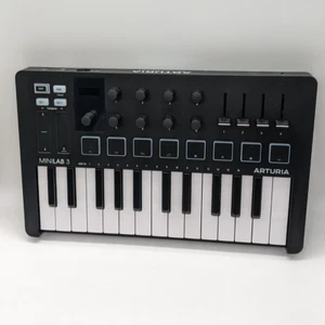 Arturia MiniLab 3 USB keyboard MIDI controller music production 25-key 8 pads - Picture 1 of 14