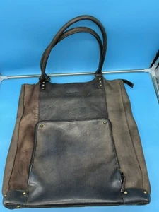 SOLO 18” Leather Laptop Bag Tote Shoulder Bag - Picture 1 of 9