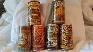American Brewers Historical Collection 1978 - 6 Dosen, Pennsylvania, bunte Kunst - Bild 1 von 12
