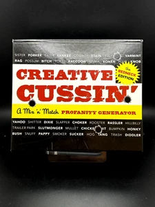 Creative Cussin' : A Mix 'n' Match Profanity Generator • Humor Flip Book • EUC - Picture 1 of 4