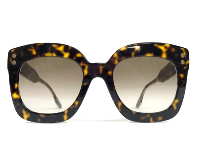 Очки солнцезащитные Bottega Veneta BV0238S 002 Havana большие квадратные с коричневым градиентом - Изображение 1 из 4