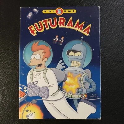 FUTURAMA Vol. 3-4 DVD Box Set-animation-Matt Groening-Simpsons - Image 1 of 4