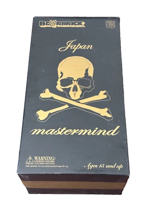 Medicom Toy Be@rbrick 400% the 1st MASTERMIND Japón figura bearbrick 2004 Foto 1 de 4