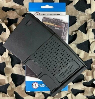 NEW AIRSOFT TOY G&G TR16 HighCap G2H 370 Rnd Mag-Single-Black G-08-161