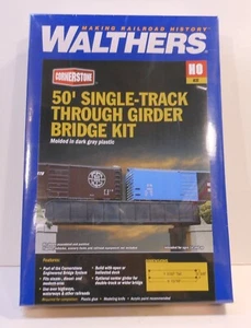 KIt puente de viga de una sola pista Walthers HO 50' - Imagen 1 de 1