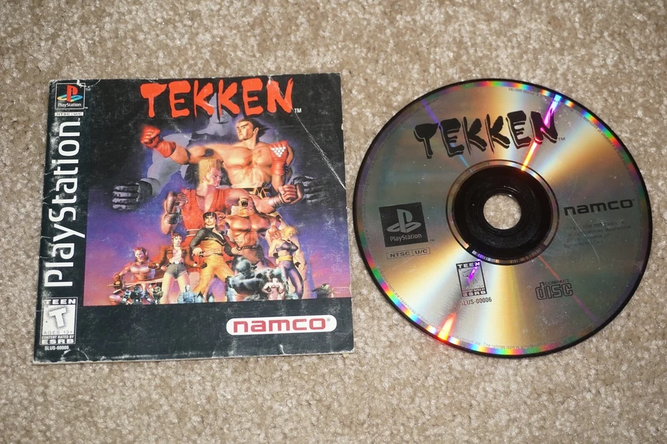 Tekken 1 (Sony Playstation 1 ps1) con Manual Lanzamiento Original Foto 1 de 1