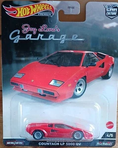 Hot Wheels - Premium - Jay Leno's Lamborghini Countach LP5000 QV - NEW - Picture 1 of 7