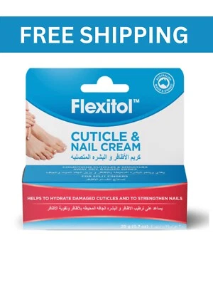 Flexitol Cuticle & Nail Cream &Conditions &Smoothes Away Day, Raggen Edges 20g
