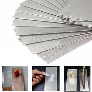 80 - 3000 Grits Thin Diamond Rectangle Knife Tool Sharpening Stone Whetstone AU - Picture 1 of 19