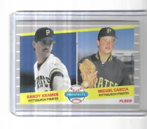 1989 Fleer #647 Major League Prospects - Bild 1 von 2