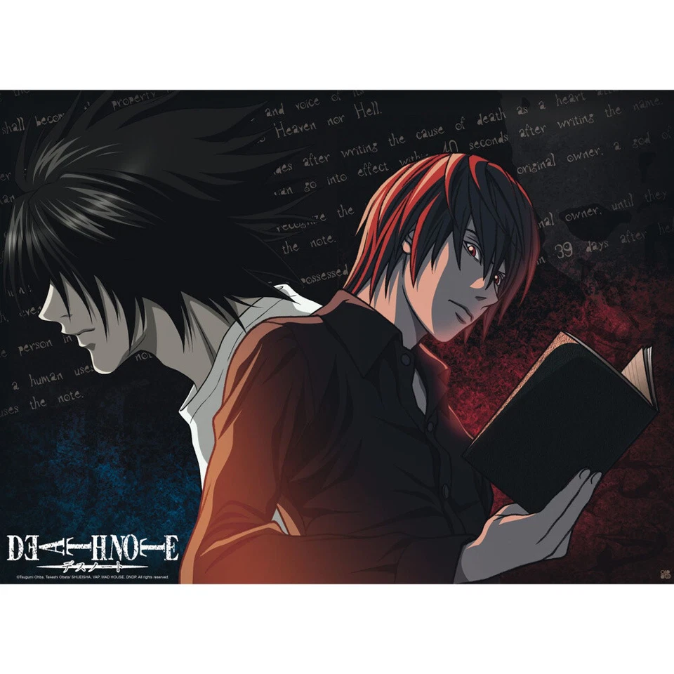 ABYSTYLE Death Note - L vs. Light - 52x38 Chibi-Poster