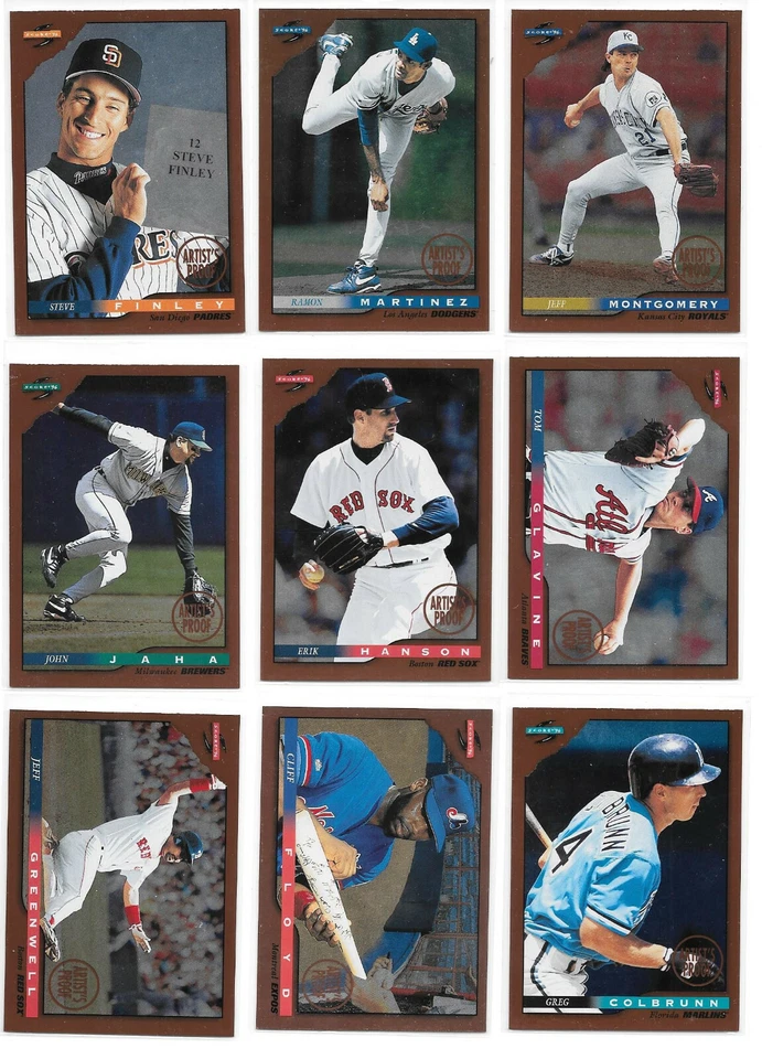 1996 Score Dugout Collection Artist's Proofs Parallels - You Pick, Choose - Image 1 of 2