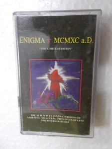ENIGMA MCMXC A D RARE orig CASSETTE TAPE INDIA  1999 - Picture 1 of 4