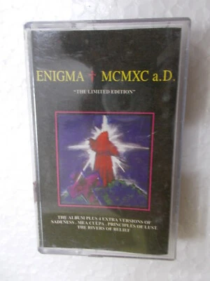 ENIGMA MCMXC A D RARE orig CASSETTE TAPE INDIA  1999 - Image 1 of 4