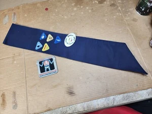 Seventh Day Adventist SDA PATHFINDER Sash W Patches 2017 SNEC Patch & 2000 Pin - Picture 1 of 6