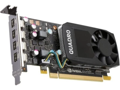 Nvidia Quadro P600 2GB GDdr5 Scheda Video Grafica Pci Express 3.0 basso profilo - Immagine 1 di 3