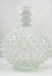 Botella de barbero opalescente Fenton Hobnail - Imagen 1 de 5