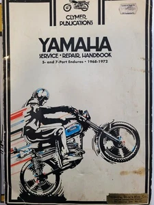 Yamaha Enduro Repair Manual Service Handbook Early Ag 1968-1972 CR500 - Picture 1 of 4