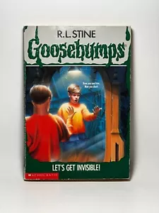 22nd Edition Let's Get Invisible Goosebumps Book Original R.L. Stine 1993 Cover - Imagen 1 de 19