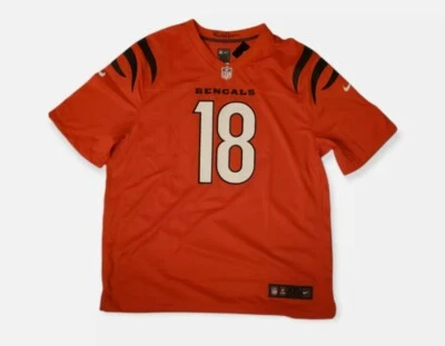 Cincinnati Bengals NFL Nike Hombres A. J. Jersey Verde OF Game Naranja/Blanco Talla XL Foto 1 de 4