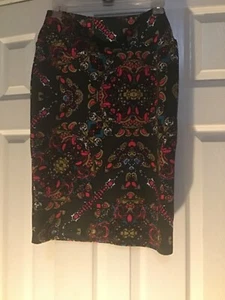 Gonna a matita multicolore Cassie taglia small Lularoe nuova senza etichette - Foto 1 di 2
