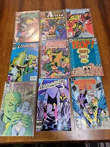 Konvolut 9 Vintage Marvel & DC Comics A Team PLOP Punisher siehe Fotos - Bild 1 von 17