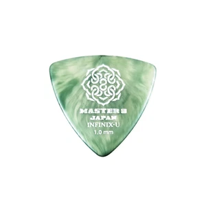 Master 8 Japan INFINIX-U Grip Guitar Triangle Pick - 1.0mm Heavy 6-Pack - Picture 1 of 7