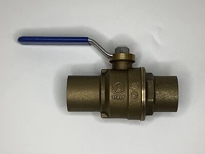 Everbilt 1 Inch Brass Ball Valve - Image 1 of 4