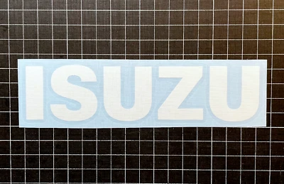 Isuzu Decal - Choose Color and Size - Vinyl Sticker for Truck, Window, Tailgate - Image 1 of 2