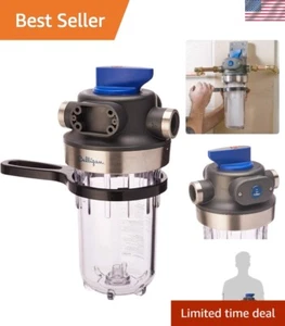 Sistema de filtro de agua para toda la casa de alto rendimiento con conectores de acero inoxidable - Imagen 1 de 6