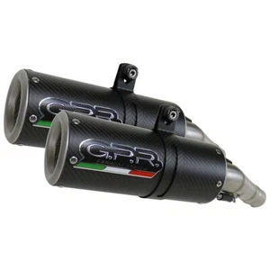 Escape GPR Kawasaki Z1000 SX 2017-2020 Par Slip-On M3 Negro Titanio DB Killer - Imagen 1 de 1