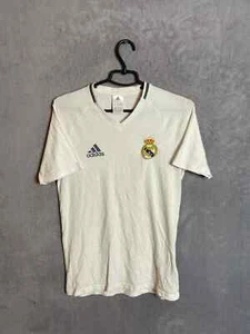 Real Madrid Training Trikot Fußball Shirt weiß Adidas Herren Größe S - Bild 1 von 8