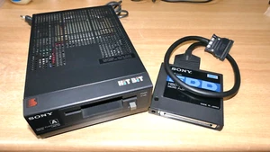 SONY HBD-50 HIT BIT MICRO FLOPPY DISK UNIT FOR MSX COMPUTERS 1.44" FDD - Afbeelding 1 van 10