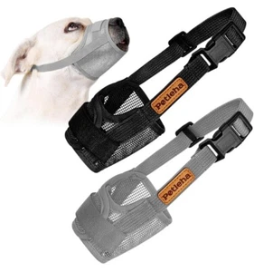 2pcs Dog Muzzle, Scettar Soft Mesh Dog Muzzle - Picture 1 of 7