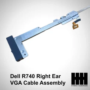 Dell R27KK VCC0J 9NF6G Poweredge R740 R740XD 7920 Right Ear VGA Cable Assembly - Picture 1 of 1