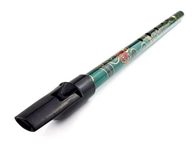 Generation Boho Model Paisley Green English Tin Penny Whistle in D Gift Pack - Image 1 of 4